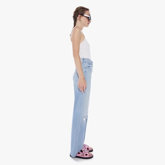 Mother Light Wash High Waisted Tunnel Vision Sneak Sippin’ Sweet Tea - Picture 3 of 16